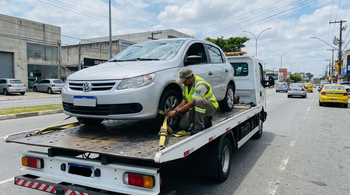 Recolhimento após Colisão em Feira de Santana‑BA